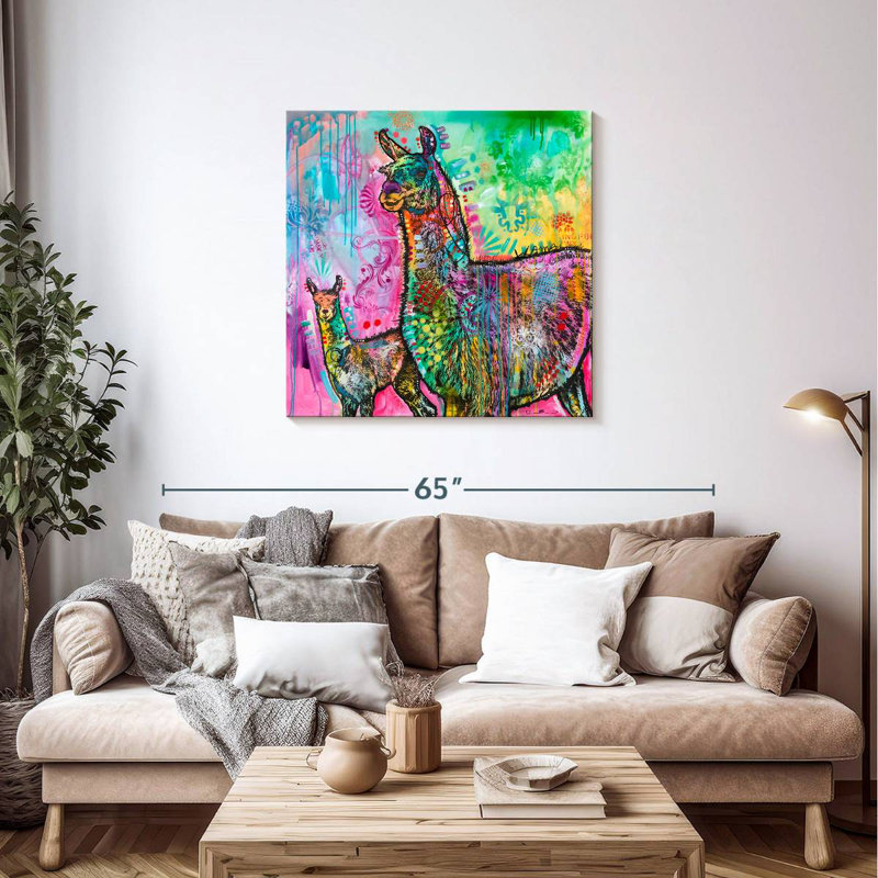 Brampt Psychedelic Llama