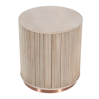 Table de bout avec plateau de rangement Derbey