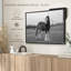 Impression sur toile monochrome Clydesdale-100689775