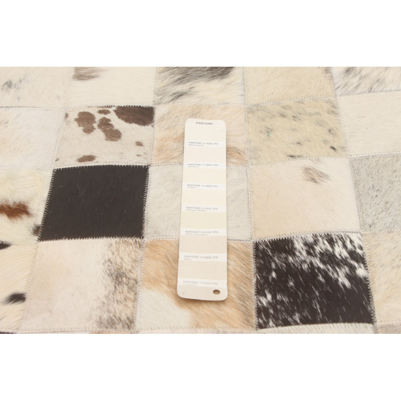 Rushden Cowhide Patchwork Indoor Rug