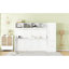 Lit Space avec choix de garde-robe - tiroirs de rangement blancs