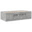 Vidaxl Daybed With Drawers Concrete Grey-202386995