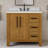 Lattimore 60 in. Double Sink Freestanding Sierra Oak Bath Vanity with Carrara White Engineered Marble Top (Assembled)-1626907754