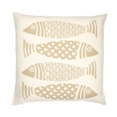 Mererid Cotton Blend Throw Pillow