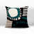 Emerald/Black/Off-White Abstract