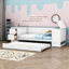 Lit de jour simple avec couchette Azaree-216278035