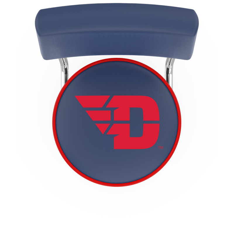 NCAA 30" Swivel Bar Stool, University of Dayton