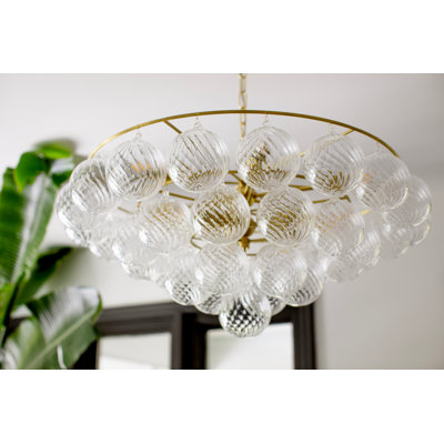 Lustre 9 lumières MIMI par MEGAN MOLTEN x Mitzi