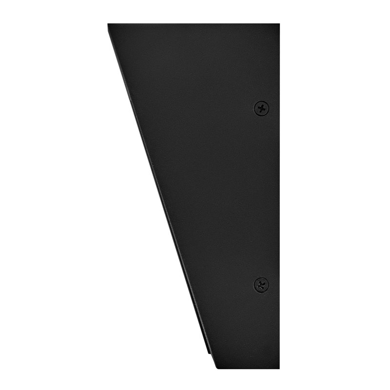 Hinkley Taper Integrated LED Outdoor Wall Mount, Textured Black