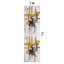 Tapis ivoire / or / gris Doucette-536288997