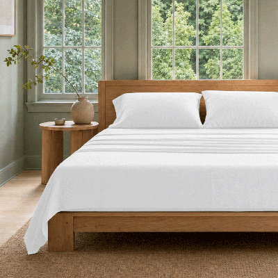Threadmill 100% Organic Cotton | Percale Sheets for Cool, Crisp Comfort