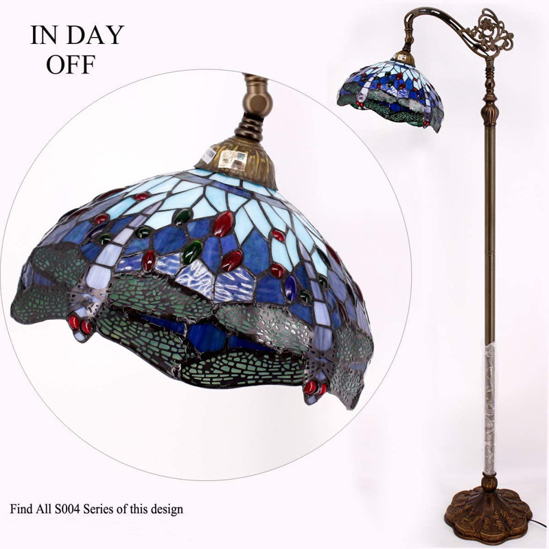 Lampe sur pied arquée 64 po Clotario