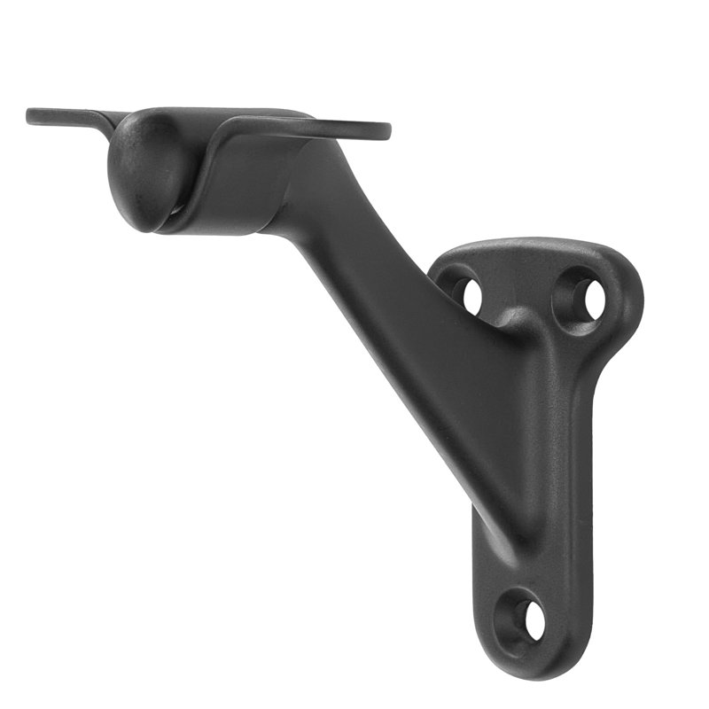 Support de main courante pour escaliers noir mat