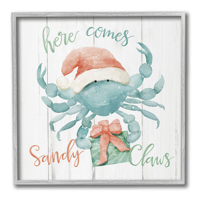«Nautical Sandy Claws Crab», estampe numérique par Deane Beesley