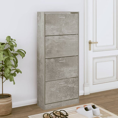 12 Pair Flip Down Shoe Storage