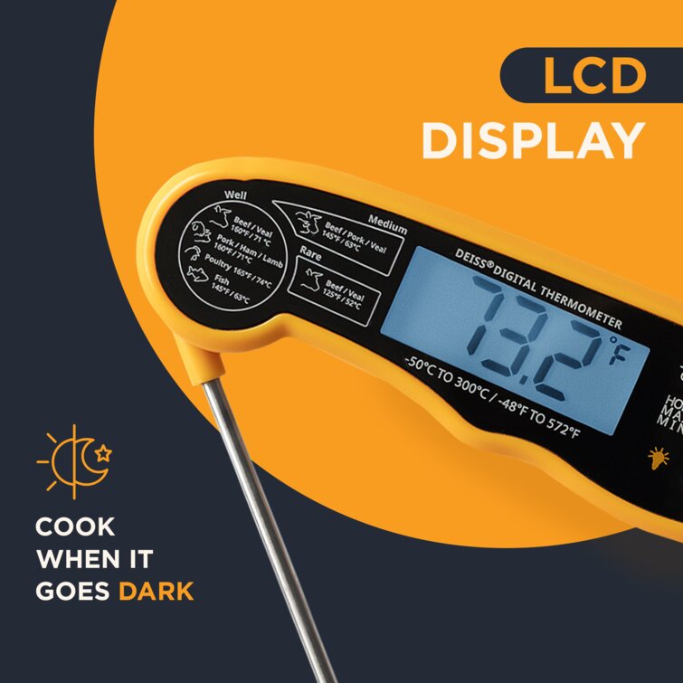 Food Thermometer, Waterproof Thermometer, Baking High-temperature