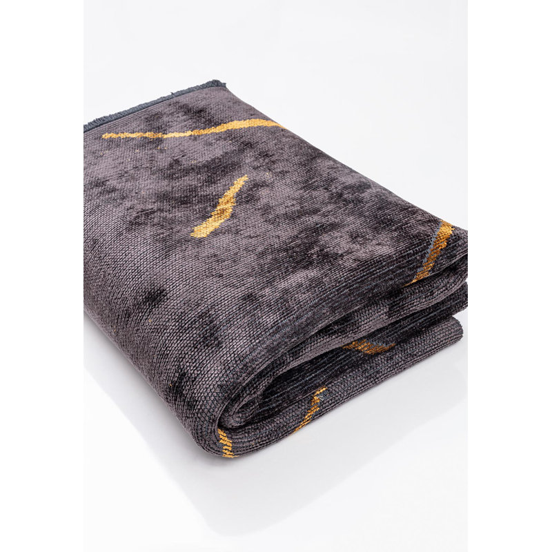 Rapture Abstract Area Rug, Rectangle 6'7" x 8'3"