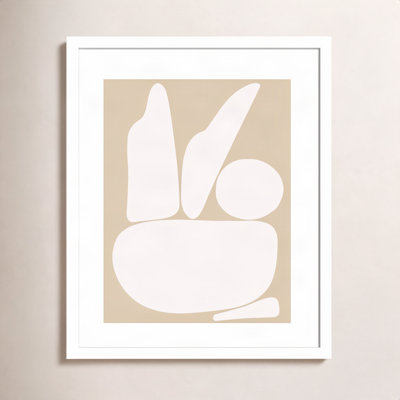 Zen Rock Garden Neutral Print
