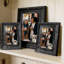 Cadre photo décoratif noir 3 pièces 5 "x 7" à motif cadeau