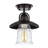 Holbeach Glass Semi Flush Mount