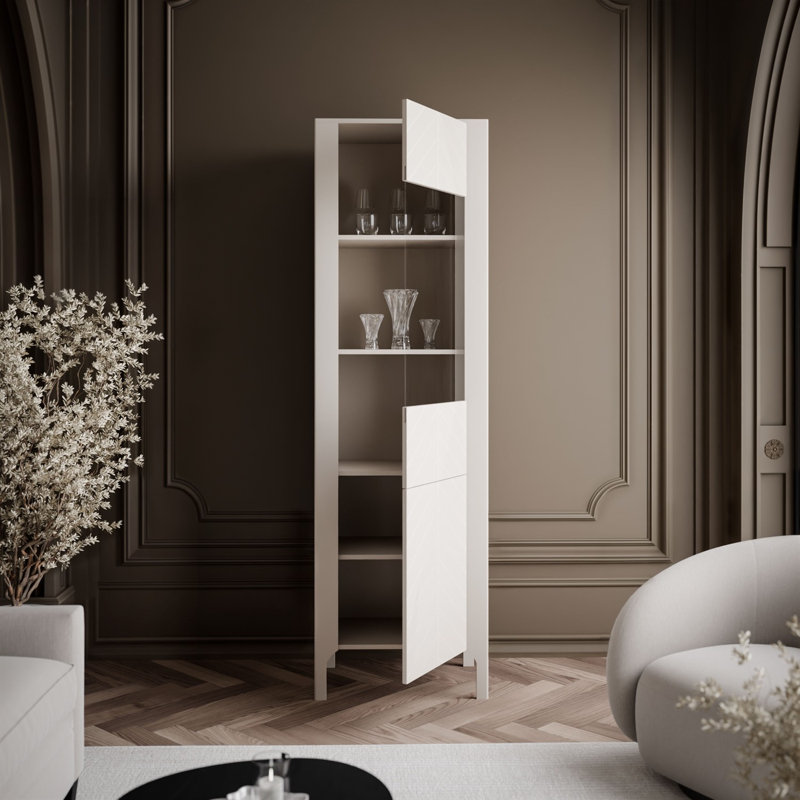 Display Cabinet, Ivory