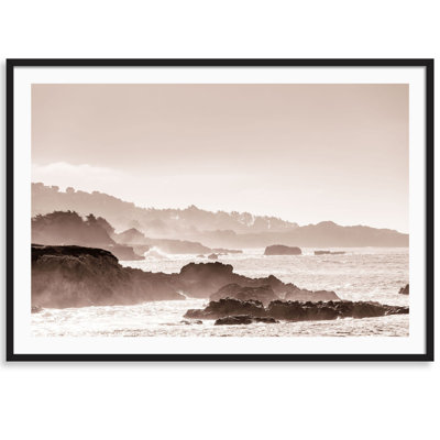 Moody Cliffs Print by Carly Tabak
