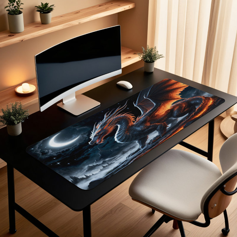 Polyester Desk Pad, 23.6x13.8