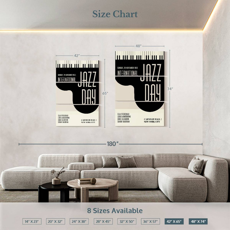 Abarca Jazzy Days, 74" H x 48" W
