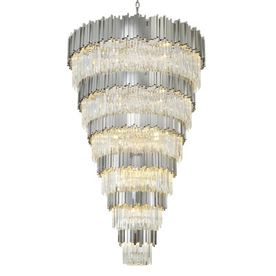 Lustre en cristal 60 lumières Transitional