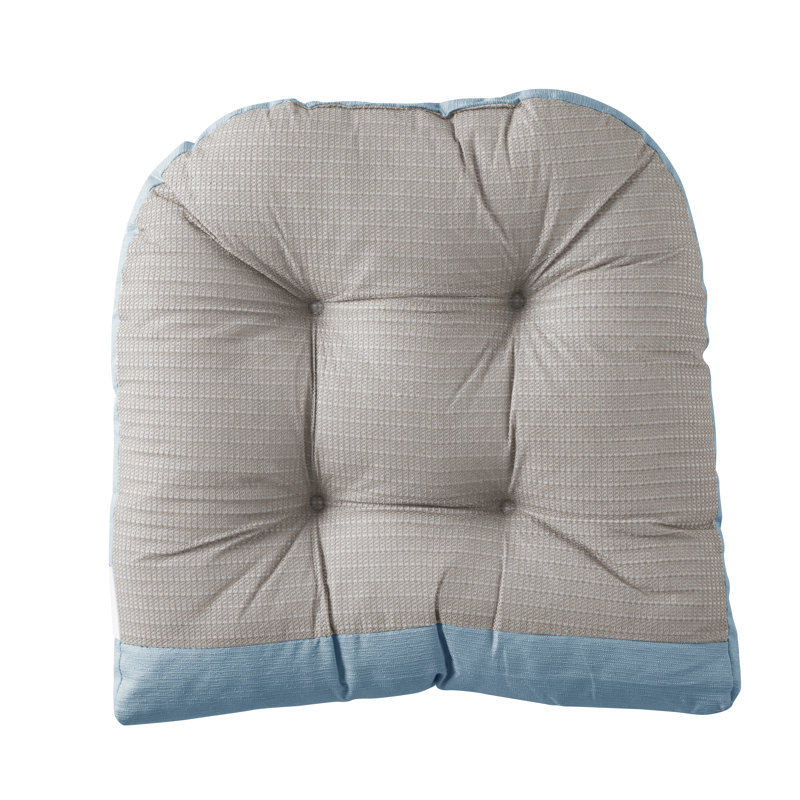 Ensemble de coussins supérieurs et inférieurs capitonnés 2 pièces, Bleu sarcelle