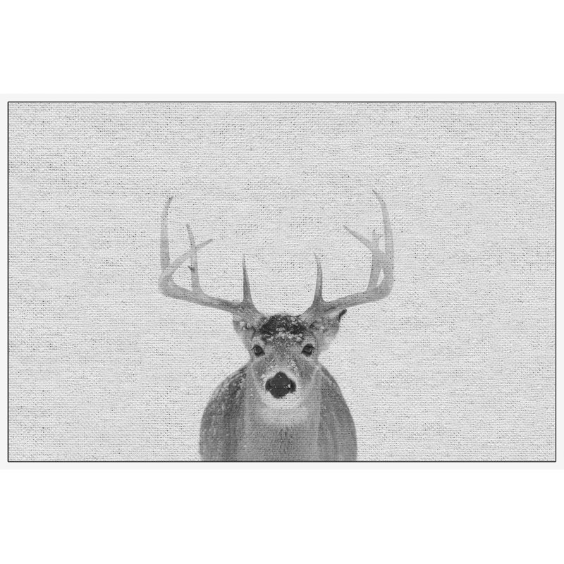 Serious Dee - Floater Frame Print on Canvas, 102 cm H x 152 cm W x 4 cm D