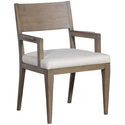 Ridge Upholstered Arm Chair
