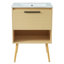 Versatile Bathroom Vanity With Innovative Storage And Nature-Inspired Design