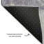 Tapis de qualité supérieure lavable à la machine Mayfield AMF2214-1863029842-1863029847