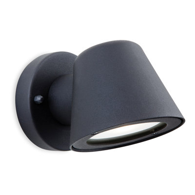 Integrated LED Outdoor Armed Sconce