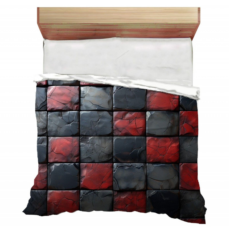 Housse de couette Tiles Bedding, Housse de couette pour lit simple