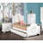 Sauval 2-Drawer Nightstand in White