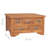 Coffee Table with Flip Top 65x64x35 cm Solid Teak Wood
