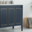 Meuble-lavabo simple 36 po avec comptoir en marbre de Carrare-88582642