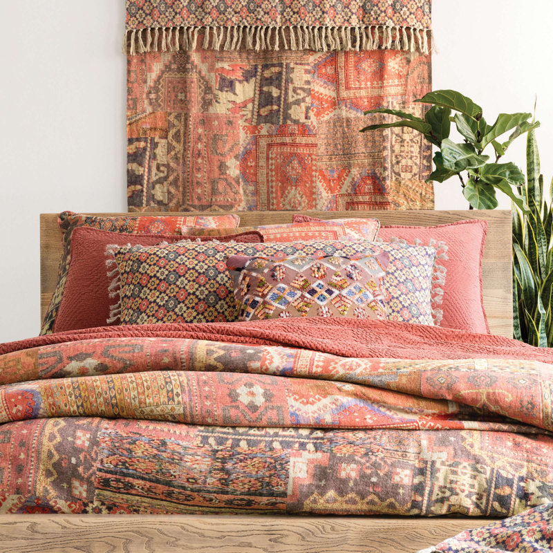 Kerala Spice Matelasse Coverlet, Twin/Twin XL Coverlet