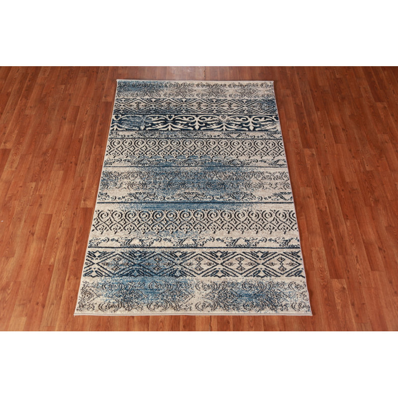 Tapis oriental transitionnel 4 x 6