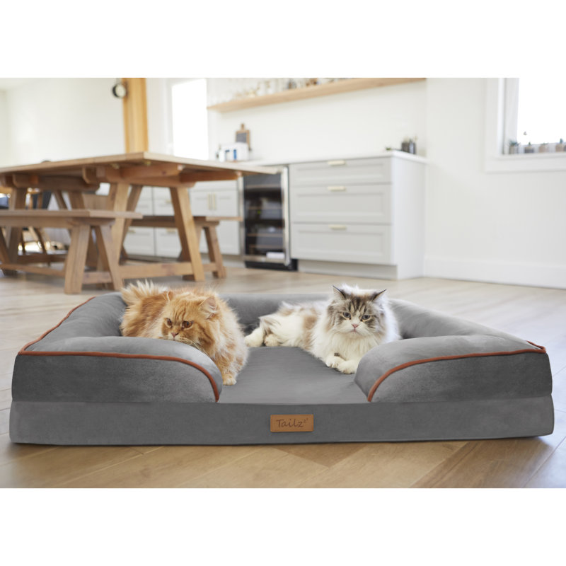 Orthopedic Polyester Pet Bed, Extra large (32.5" W x 42" D x 7.75" H)