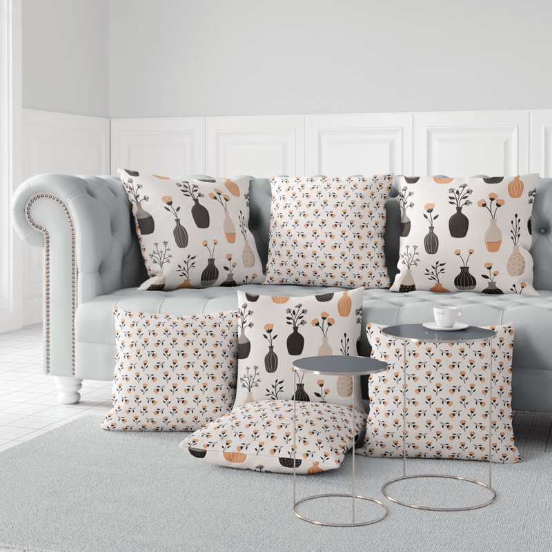 Vase of Dreams Indoor/Outdoor Square Throw Pillow
