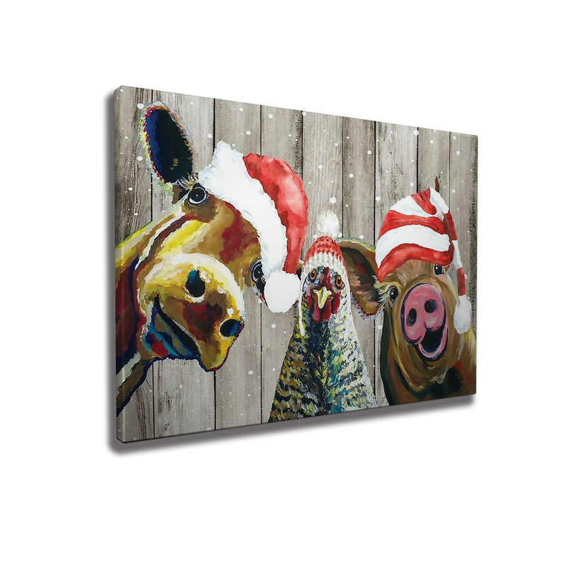 Peinture décorative sur toile, H 19,69 po x l 27,56 po