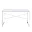 Élégant bureau blanc avec base luge