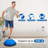 OUTGOODS Blue Yoga Wheel