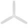 54" Blitzen 3 - Blade Smart Ceiling Fan With Remote Control Included, Works With Google Assistant, Amazon Alexa, iOS And Android APP