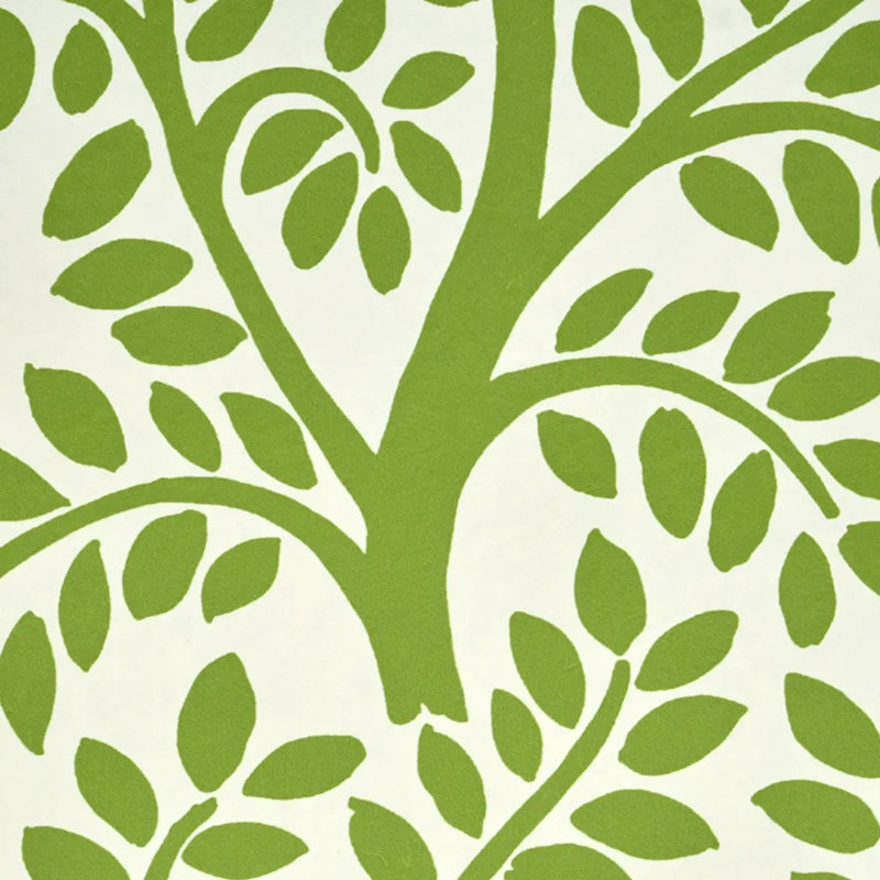 Temple Garden Ii Wallpaper, Green