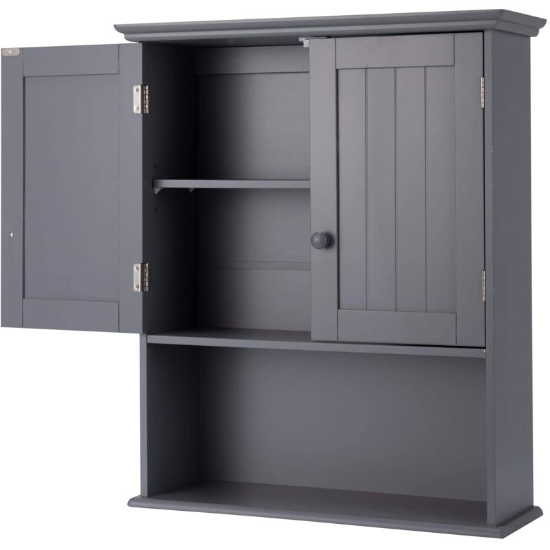 Jesilyn Bathroom Cabinet, Gray