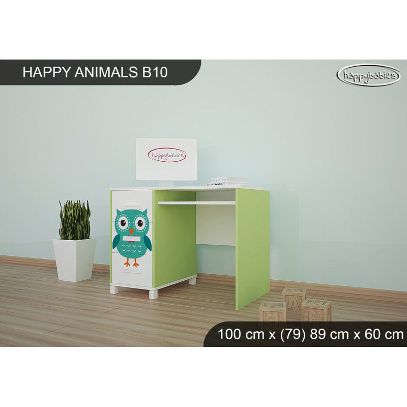 100cm Writing Desk, Green